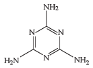 melamine, cyanuramide, triaminotriazine, chemische samenstelling