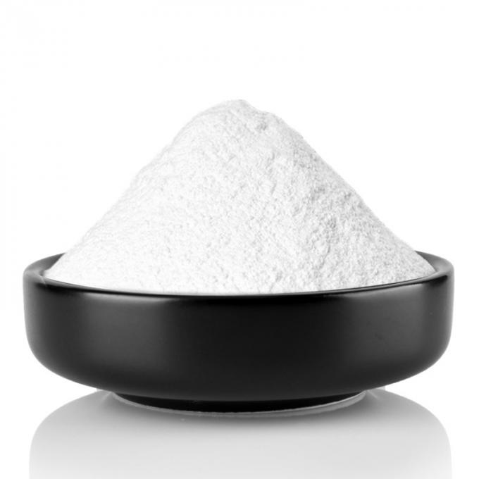 99.8% de Zuivere Witte Crystal Melamine Powder For Leather Looiende Agent van 100% 1