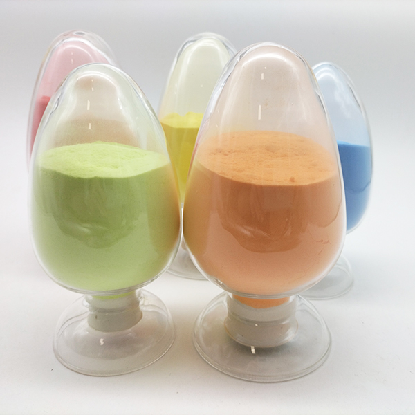 Kleurrijke glazen Melamine tafelgerei Formaldehyde Kleefvormverbinding Poeder 0