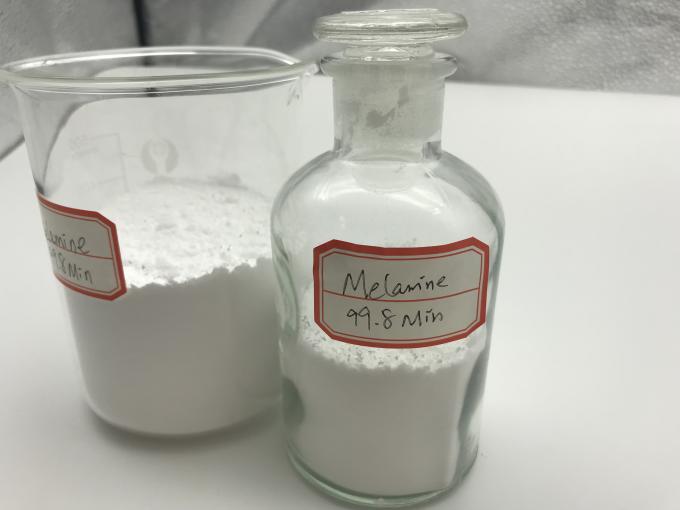 Karton 99,8% Melamine Crystal Powder Industrial Grade CAS 9003-08-1 2