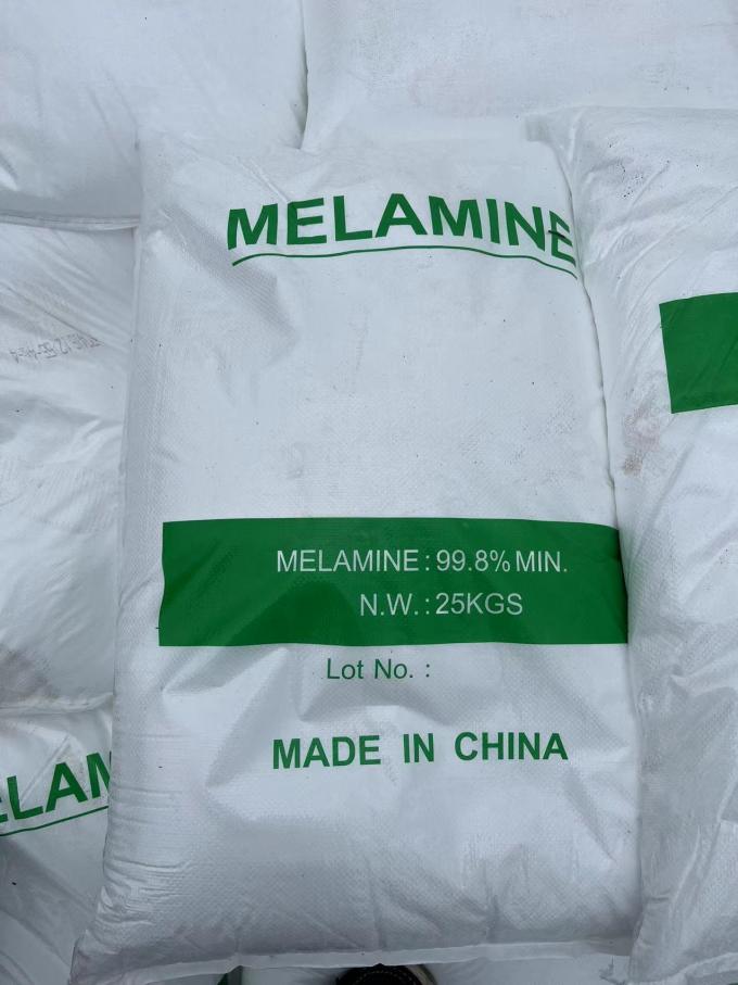 99.5% Min Pure Melamine Powder Cas 108-78-1/94977-27-2 voor MF/SMF 6