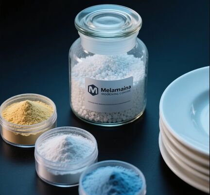 Goede prijs. Verbeterde duurzaamheid milieuvriendelijk hoge krasbestandheid Melamine-gietpoeder Amino-gietverbinding online