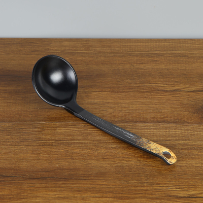 Goede prijs. Van de de Reeks Zwarte 100% Melamine van de Sonfamelkweg van de de Soeplepelpollepel de Keukenlepel online