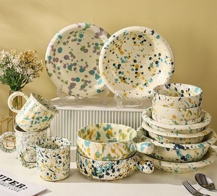 Goede prijs. Aanpasbare Melamine Bowl met verschillende maten en ontwerpen beschikbaar voor personalisatie,Dots Powder Melamine tafelgerei. online