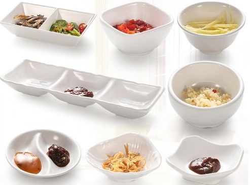 Goede prijs. Melamine tafelgerei van witte kleur, op maat gemaakt, grote plastic keukenborden voor ramen online
