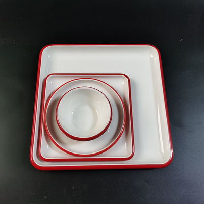 Goede prijs. Gepersonaliseerde verpakking Melamine vormpoeder Rode kleur 100% Melamine hars poeder online
