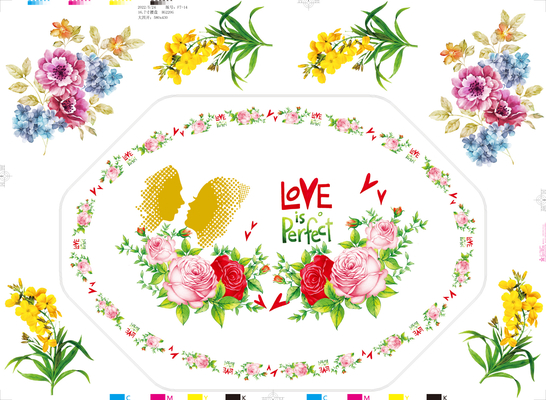 Goede prijs. Gedrukt Papier Voor Melamine Serviesgoed Met Aangepaste Ontwerpen Van Formaat 59*44CM online