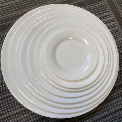 Goede prijs. Milieuvriendelijke, voedselveilige witte melamine servies sets voor hotels online