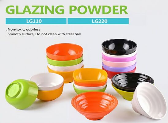 LG110/220/250 Industriële Melamine Glazuurpoeder Zorgt Voor Uitstekende Oppervlakteduurzaamheid En Glans Voor Laminaten En Decoratieve Panelen