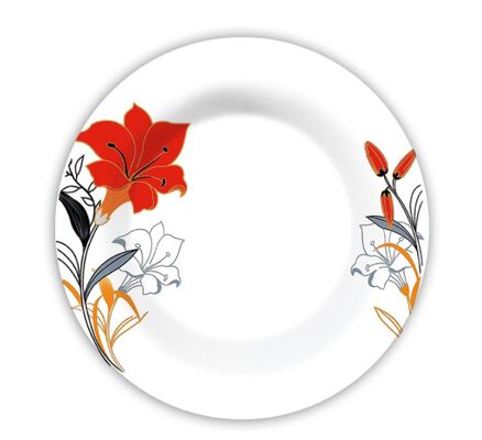 Hoge definitie waterdicht slijtagebestendige hydrografische afdruk decal sheet voor melamine tafelgerei