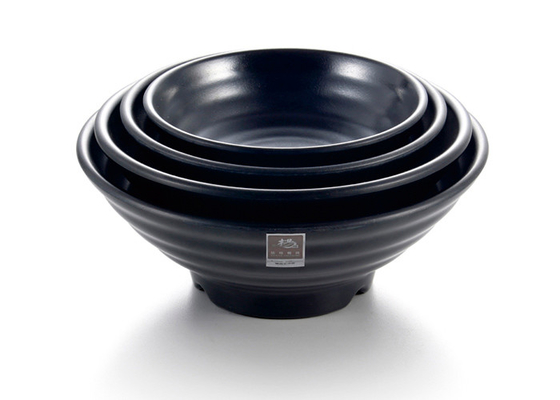 Goede prijs. Kommen van Ramen van de douane de de Zwarte Grote Melamine/Kom van de Melaminenoedel voor Restaurants online