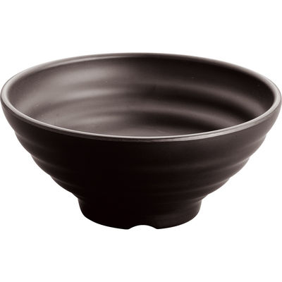 Goede prijs. Groothandel Onbreekbare melamine eetgerei Set vaatwasser Veilig milieuvriendelijk Zwart matten borden en schalen online