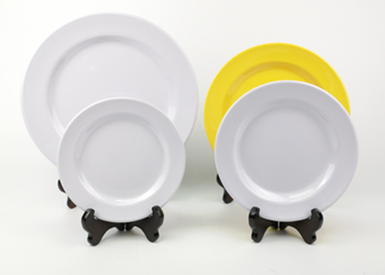 Goede prijs. Witte Onverbrekelijke die het Vaatwerkplaat van de Restaurantmelamine voor Huisrestaurants wordt geplaatst online