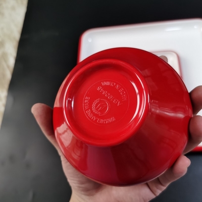 Goede prijs. Logo Custom Melamine Bowl, de Klassieke Dienende Schotels van de Stijla5 100% Melamine online
