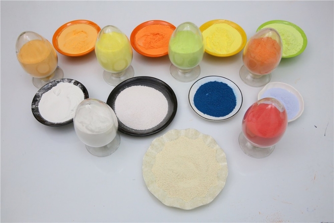 98% Min Multicolor Melamine Glazing Powder voor het Borstelen van Vaatwerk 0